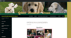 Desktop Screenshot of goldenmeadowsdream.be